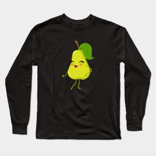 Cute Fruit Lover Design Long Sleeve T-Shirt